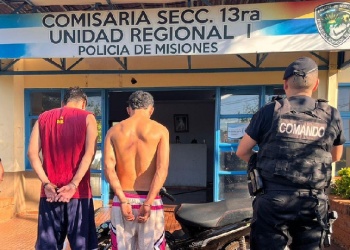 Robaron un celular y las ojotas de un adolescente: quedaron detenidos