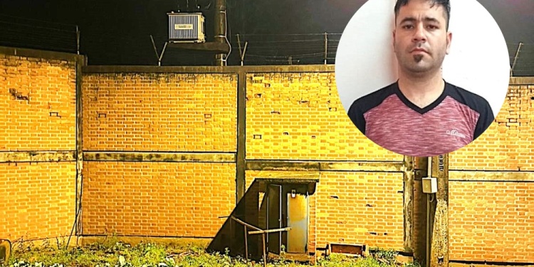 SALTÓ EL MURO. Se especula que el interno escapó por este sector.