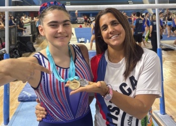 Gimnasia Artística: La misionera Adelina Stevenson, campeona en el aparato paralelas