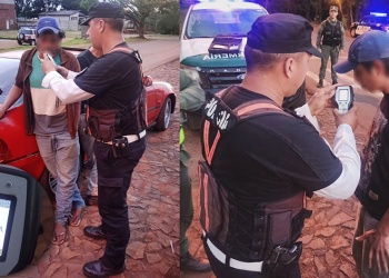 Dos hombres alcoholizados fueron detenidos tras evadir control de Gendarmería