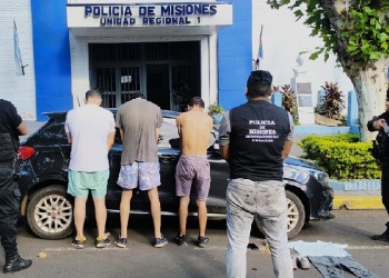 Posadas: tras el robo de más de 21 millones de pesos, fueron arrestados tres presuntos “arbolitos”