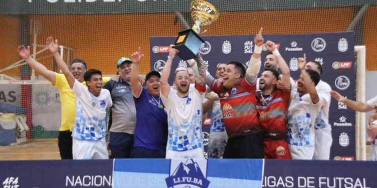 ALEGRÍA TOTAL. Los rionegrinos hicieron historia en la primera edición de la cita. (Gentileza SoloFutsal).