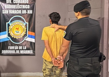 Cayó “Chino”, conocido delincuente: lo atraparon con un secarropas robado en San Ignacio