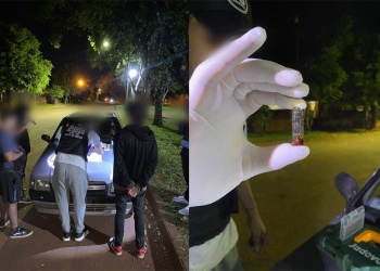 Cayó en Apóstoles un sospechoso con marihuana fraccionada para la venta