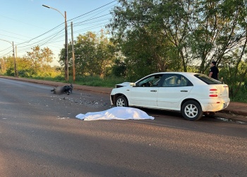 Posadas: un motociclista murió tras un choque sobre la avenida Cabo de Hornos