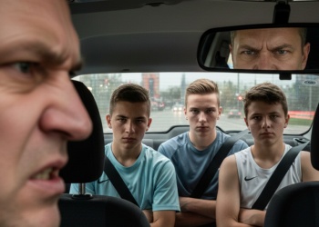 Adolescentes le ensuciaron el Uber y el chofer le rompió el vidrio de la casa