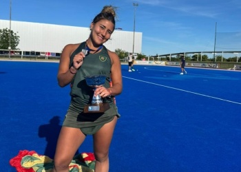 Hockey: Gianella dio la vuelta olímpica