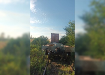 Descarriló un tren de carga en Apóstoles: no hubo heridos