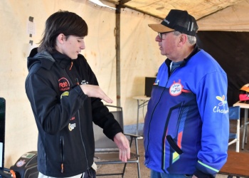 Renato en busca del campeonato en la Fórmula 3 Entrerriana