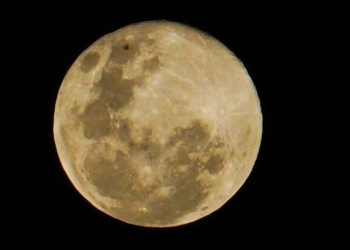 La “superluna” llena también se vio desde Misiones: mirá las fotos