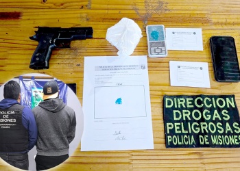 Allanamiento en Posadas: detuvieron a un hombre y secuestraron más de 300 gramos de cocaína