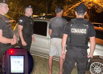 Escándalo: un remisero fue detenido con 1,16 g/l de alcohol