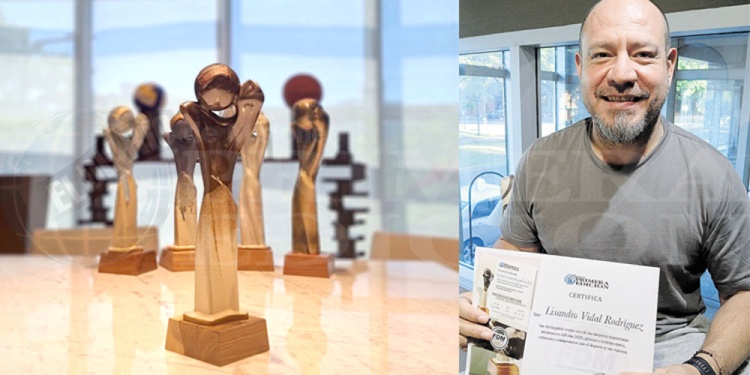 SONRISA. Vidal Rodríguez y una nueva nominación en la terna de rally.