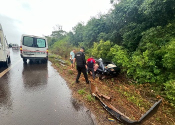 Despiste en la Ruta 12 dejó dos mujeres heridas en Misiones