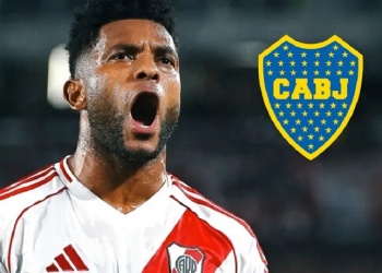 Sería un hecho: Boca le va a ofrecer contrato al colombiano Borja, tras su desvinculación con River