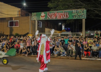 La Fiesta Nacional de la Navidad del Litoral de Alem ya convocó a casi 100 mil personas