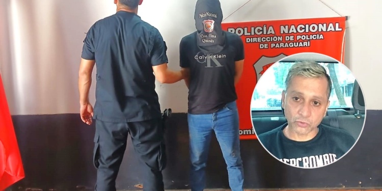 POR NUEVO CASO Y POR CUENTAS PENDIENTES. Leonardo Fabio Martínez fue aprehendido por la Policía Nacional el domingo.