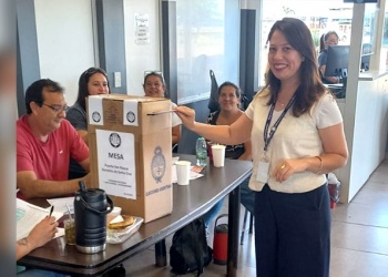 “Para nosotros la cuestión salarial y los puestos de trabajo son una prioridad”, marcó Mirna Chamorro de ATE