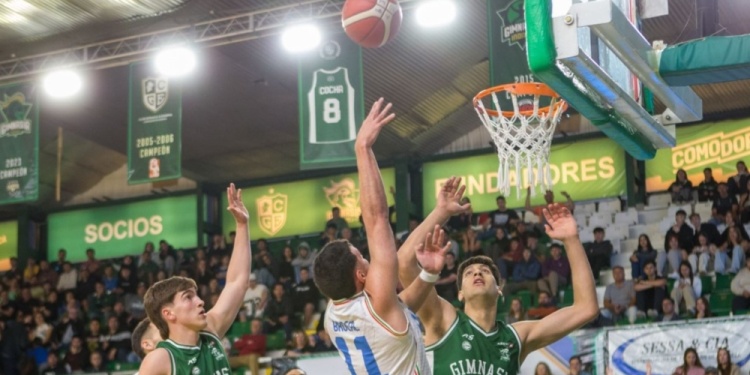 TRIUNFAZO. Brocal, uno de los puntos altos del Celeste ante Gimnasia.