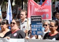 Marcha contra la reforma laboral: “Javier Milei llegó para colonizar a la Argentina”