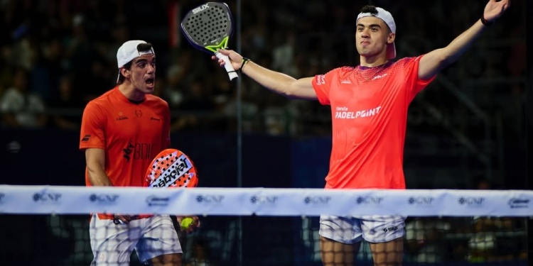 EN ACCIÓN. Este será el segundo torneo para la flamante dupla hispanoargentina.