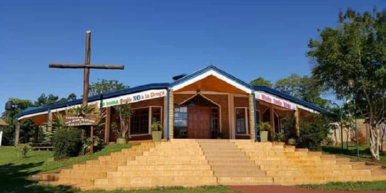 PREPARACIÓN. Este miércoles 31, a las 18, habrá celebración y acción de gracias por el aniversario de la parroquia.