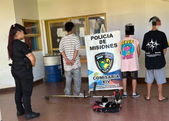 Fin de semana con varios detenidos y menores demorados en distintos barrios posadeños