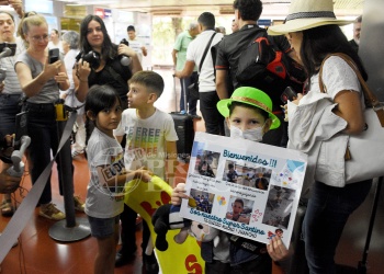 Santino ya está en Misiones para pasar las fiestas en su casa