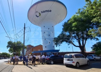 Susto en Samsa: un desperfecto técnico obligó a evacuar el predio