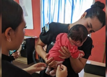 San Pedro: rápida acción policial salvó la vida de una beba