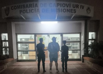 La Policía atrapó en Capioví a un prófugo buscado por violación de domicilio y amenazas