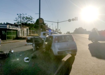 Dos heridos tras un choque en Posadas