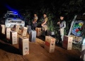 Hallaron un cargamento millonario de cigarrillos oculto en el monte