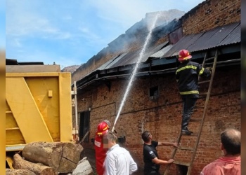 Apóstoles: se incendió parte de un secadero