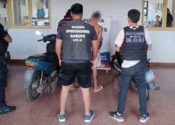 Garupá: Dos hermanos detenidos, tras robar una motocicleta y ofrercerla a un precio irrisorio