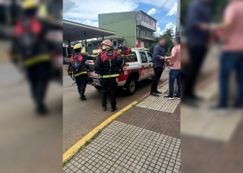 Controlaron un incendio en la Torrre Marconi de Posadas
