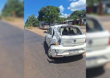 Choque entre un auto y un colectivo dejó una mujer hospitalizada en Posadas