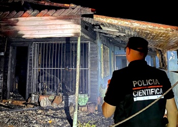 No logró escapar: un hombre de 88 años murió en un incendio en San Vicente