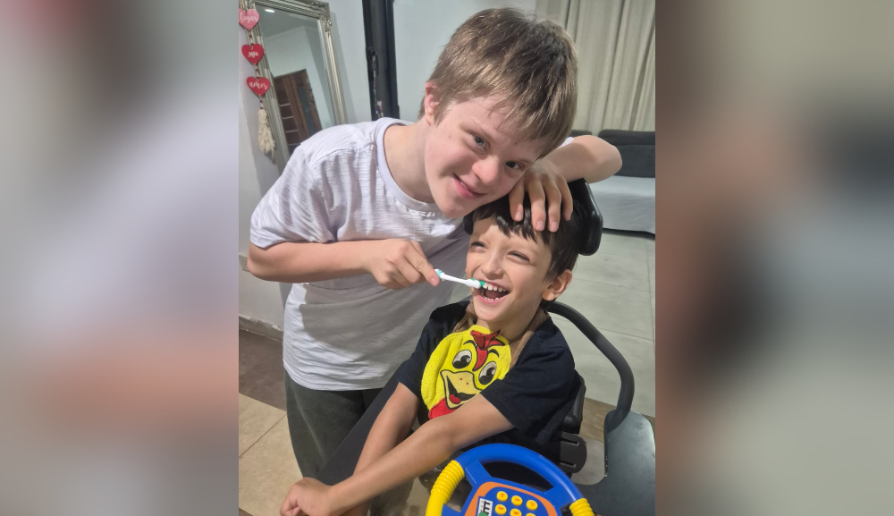 Jeremías tiene parálisis cerebral y necesita la ayuda de todos para mejorar su calidad de vida