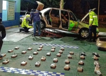 Remisero misionero fue detenido en Entre Ríos con 74 kilos de marihuana y terminó condendado