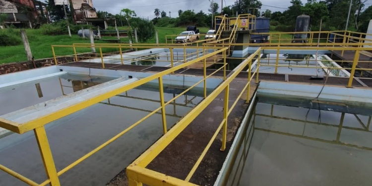 Planta potabilizadora de la CEEL, ubicada en Puerto Pinares km 1.