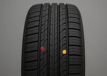 Puntos amarillos y rojos en neumáticos: qué significan