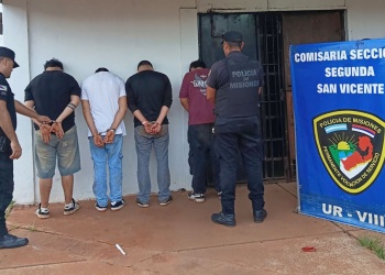 Cuatro demorados por una riña callejera en San Vicente