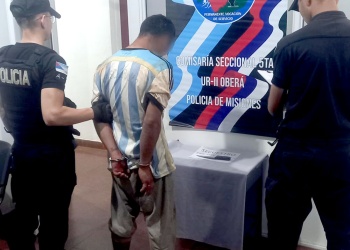 Un hombre fue detenido tras amenazar con un cuchillo a los vecinos