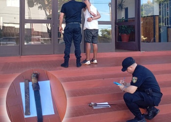 Furia en Oberá: atacó a su pareja, hirió a un vecino y terminó detenido tras amenazar a la policía