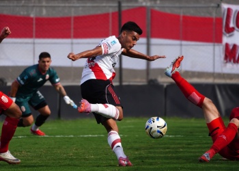 Gonzalo Montiel le dio el triunfo a River sobre Barracas Central