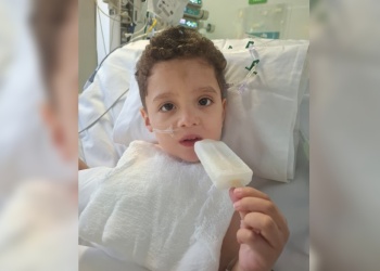 Tiene dos años, es de San Javier y fue trasplantado del corazón