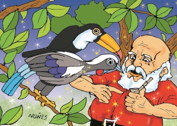 El tucán Tico y el fuego sagrado de la Navidad