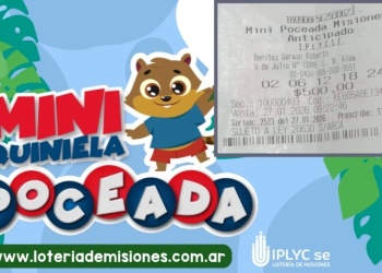 Unas horas después, volvió a salir el primer premio de la Mini Poceada