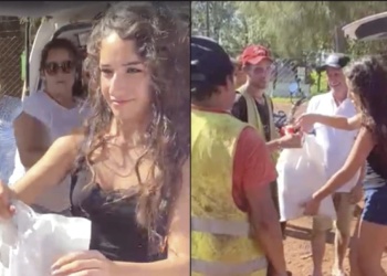 Pidió alimentos en lugar de regalos y celebró sus 15 ayudando a otros